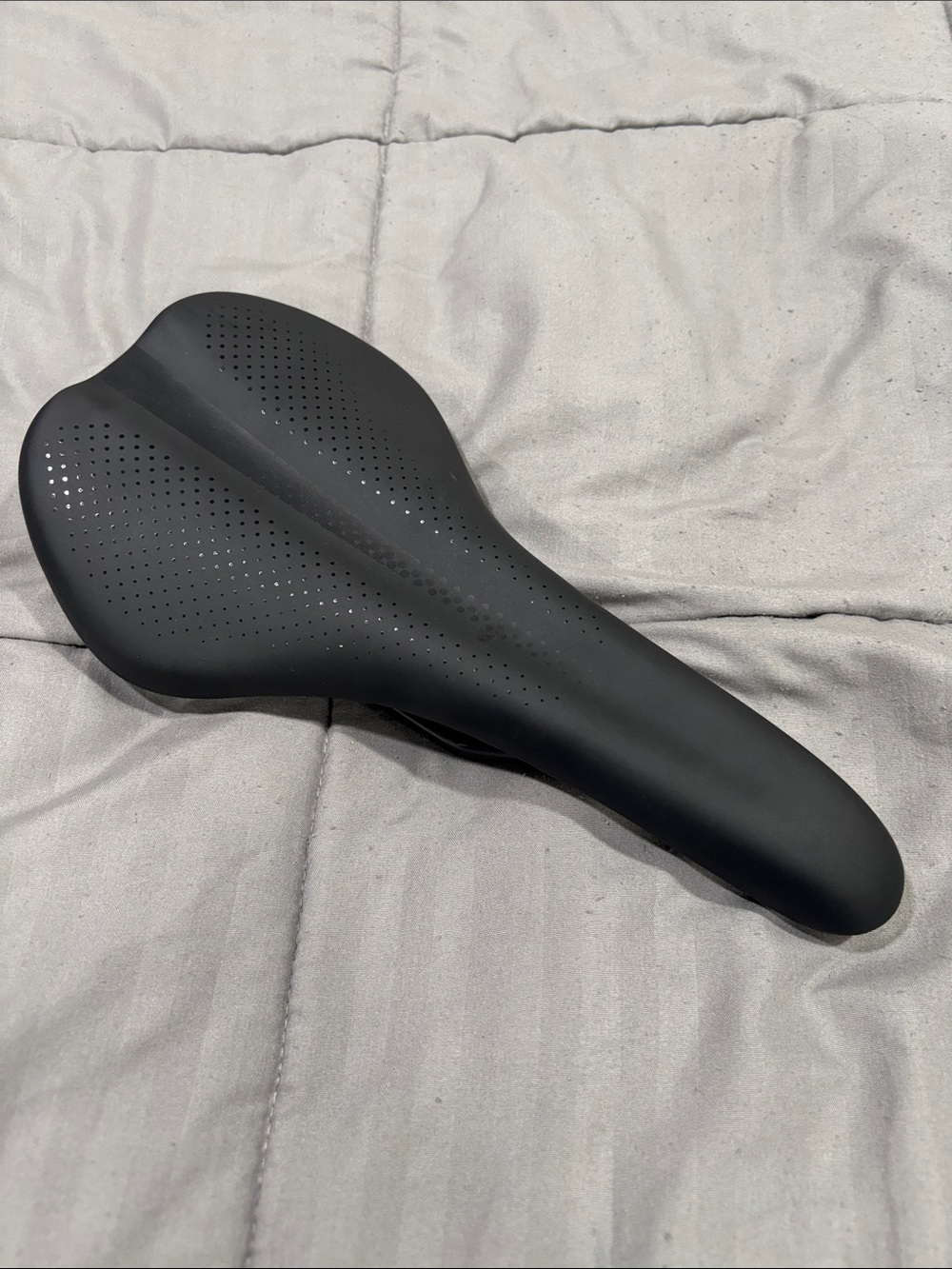 Men's Black Performance Bicycle Saddle - Unbranded